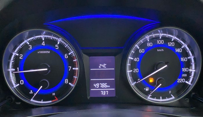 2017 Maruti Baleno DELTA PETROL 1.2, Petrol, Manual, 49,903 km, Odometer Image