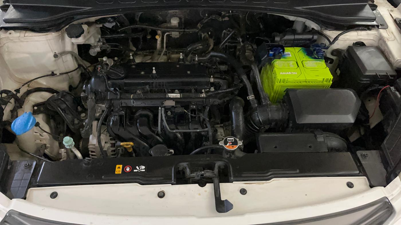 2017 Hyundai Creta E PLUS 1.6 PETROL, Petrol, Manual, 78,595 km, Engine View