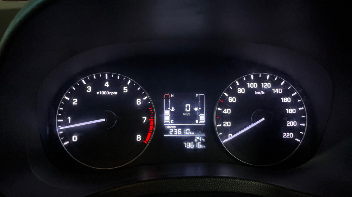 2017 Hyundai Creta E PLUS 1.6 PETROL, Petrol, Manual, 78,595 km, Odometer Image