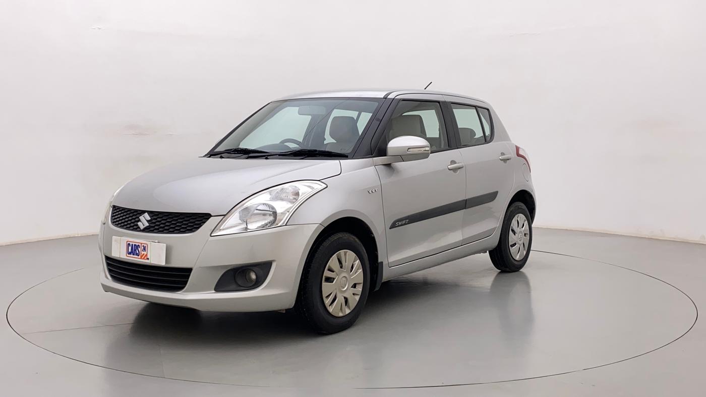 2013 Maruti Swift VXI, Petrol, Manual, 1,27,918 km, Left Front Diagonal