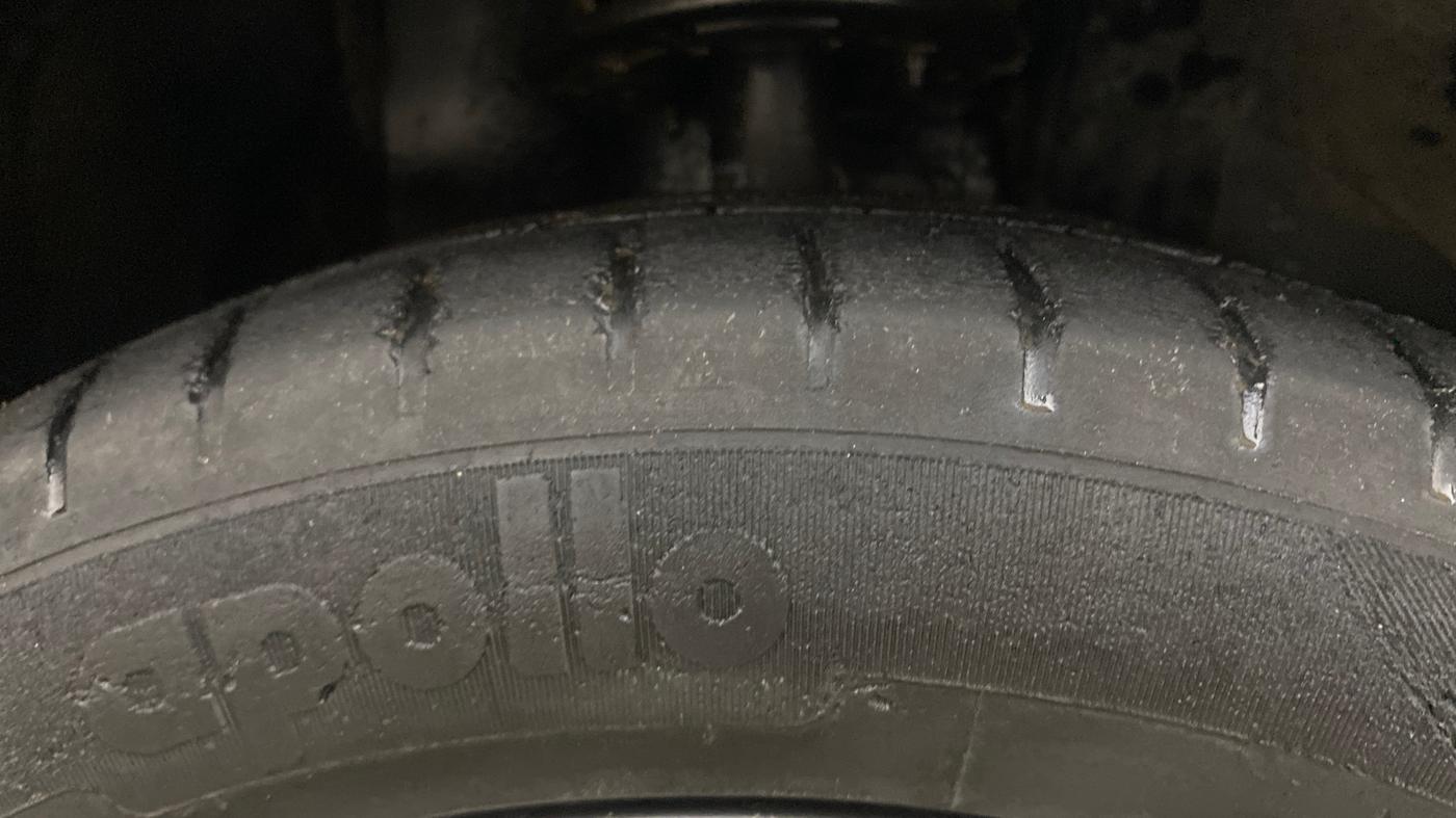 2017 Maruti Baleno ZETA PETROL 1.2, Petrol, Manual, 83,512 km, Right Front Tyre Tread