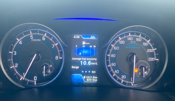 2021 Maruti XL6 ZETA MT, Petrol, Manual, 83,481 km, Odometer Image