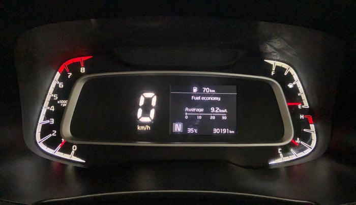 2021 KIA SONET HTX 1.0 IMT, Petrol, Manual, 30,174 km, Odometer Image