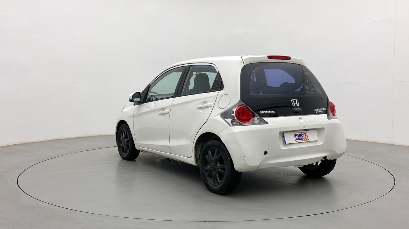 2015 Honda Brio VX MT, Petrol, Manual, 82,956 km, Left Back Diagonal