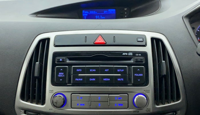 2014 Hyundai i20 MAGNA (O) 1.2, Petrol, Manual, 36,376 km, Infotainment System