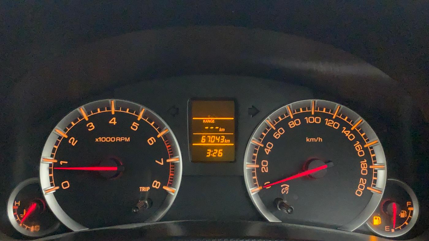 2017 Maruti Swift VXI, Petrol, Manual, 67,043 km, Odometer Image