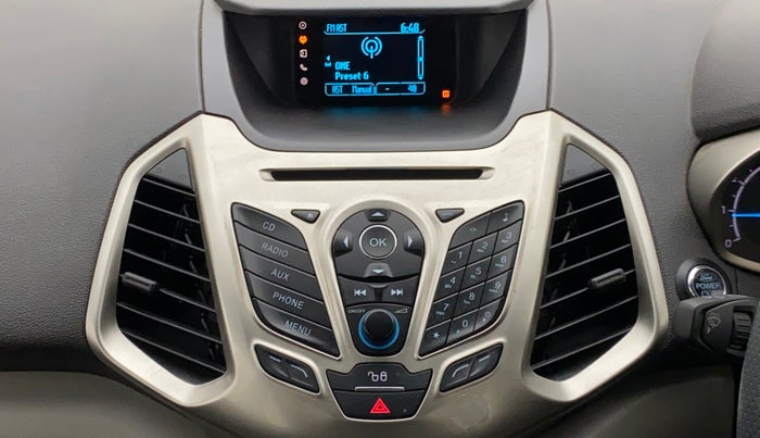2016 Ford Ecosport TITANIUM 1.5L PETROL AT, Petrol, Automatic, 56,511 km, Infotainment System