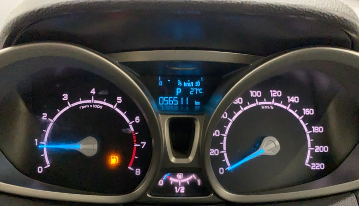 2016 Ford Ecosport TITANIUM 1.5L PETROL AT, Petrol, Automatic, 56,511 km, Odometer Image
