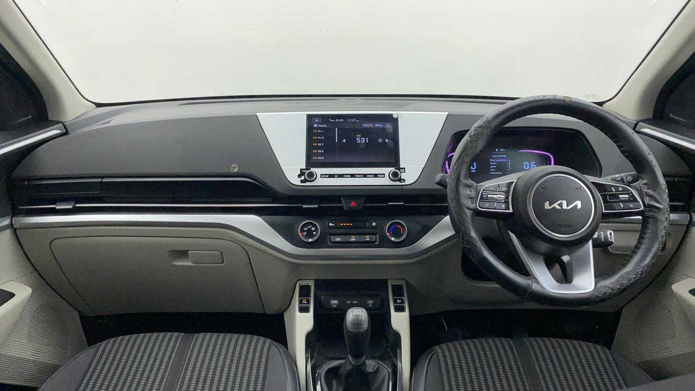 2022 KIA CARENS PRESTIGE 1.4 PETROL 7 STR, Petrol, Manual, 9,956 km, Dashboard
