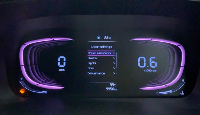 2022 KIA CARENS PRESTIGE 1.4 PETROL 7 STR, Petrol, Manual, 9,956 km, Odometer Image