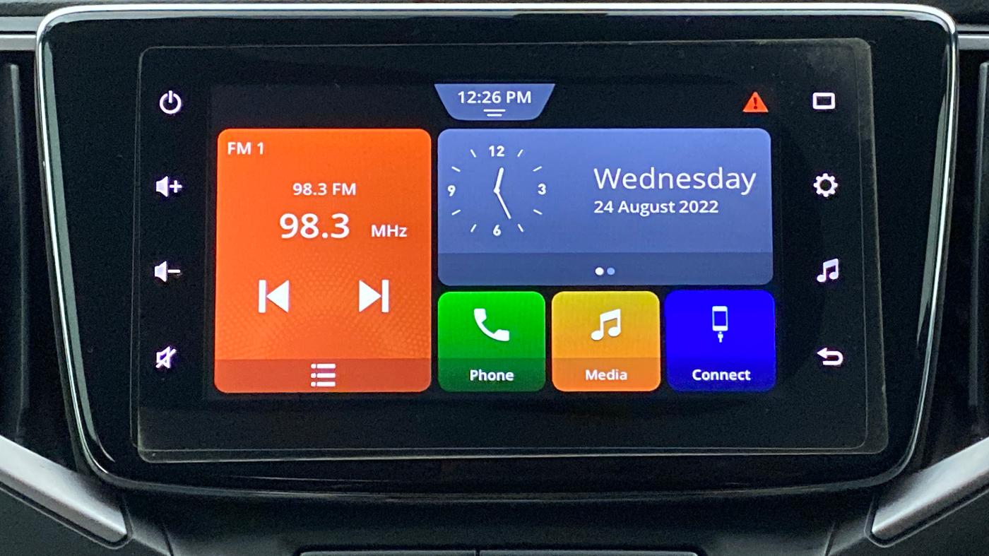 2019 Toyota Glanza V MT PETROL, Petrol, Manual, 20,208 km, Infotainment System