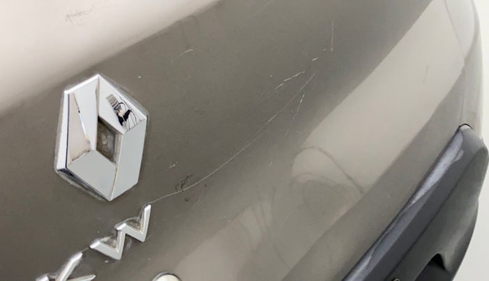 2016 Renault Kwid RXT 0.8, Petrol, Manual, 45,277 km, Dicky (Boot door) - Minor scratches