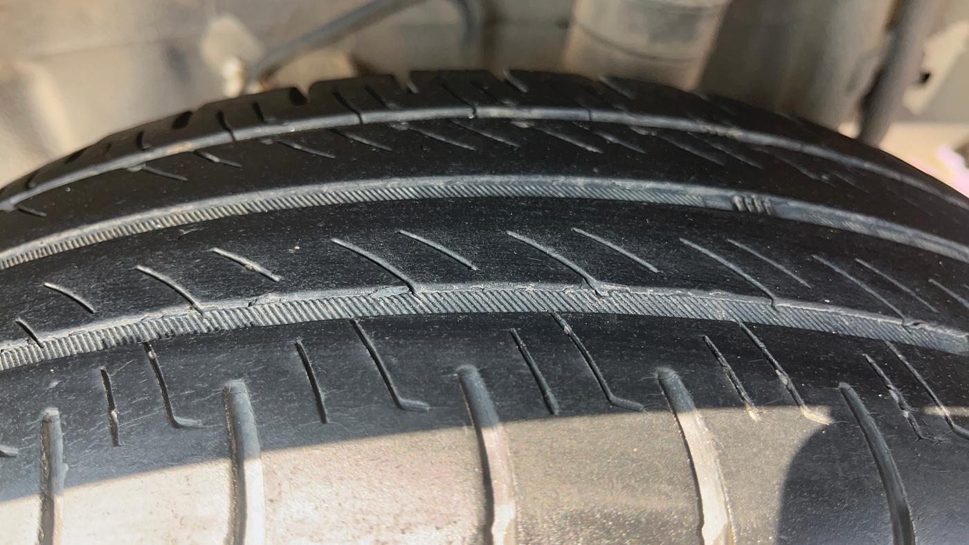 2014 Nissan Micra Active XV, Petrol, Manual, 78,532 km, Left Rear Tyre Tread