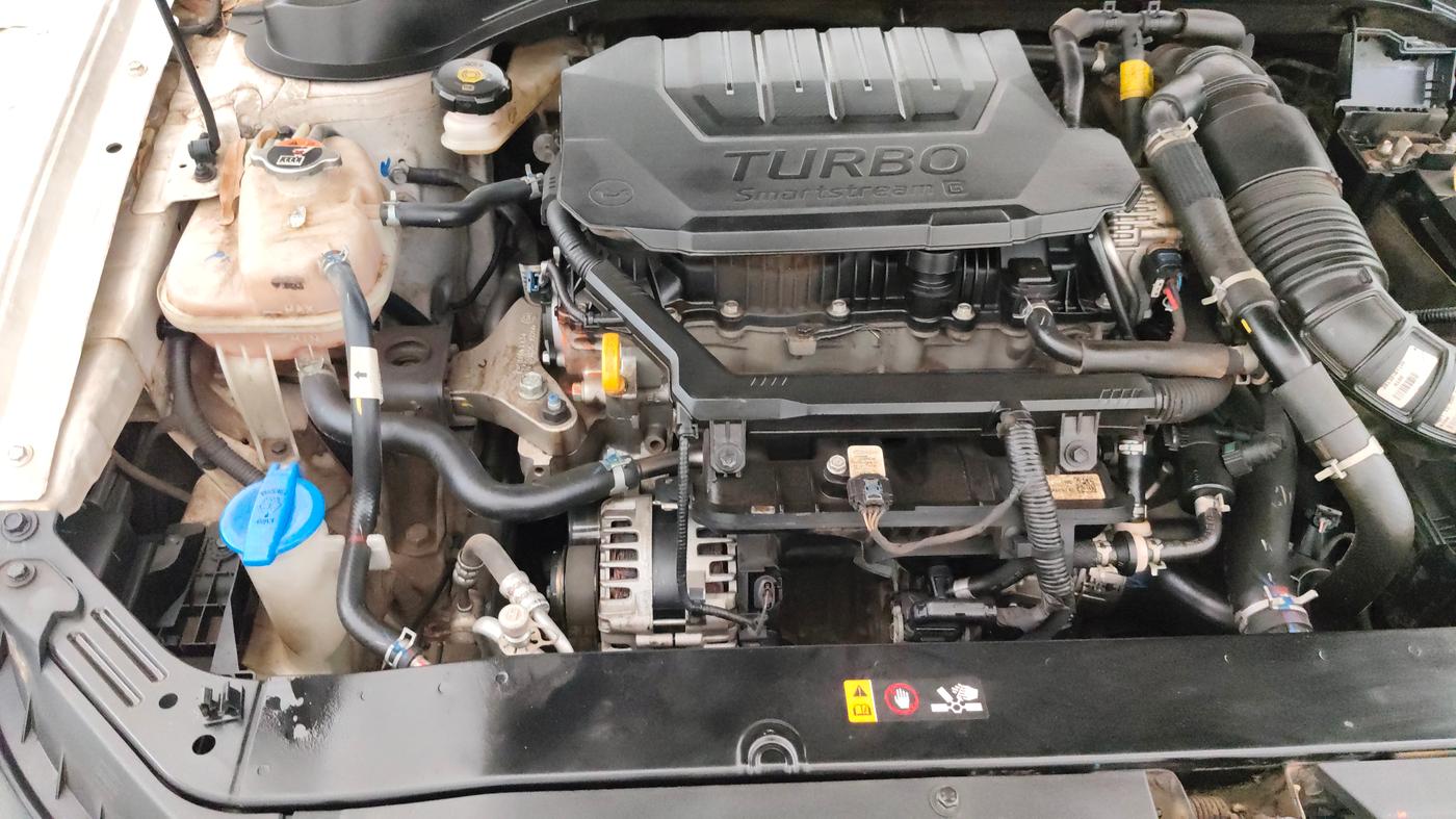 2024 Hyundai Verna SX (O) 1.5 TURBO PETROL DCT, Petrol, Automatic, 55,957 km, Engine View - Right