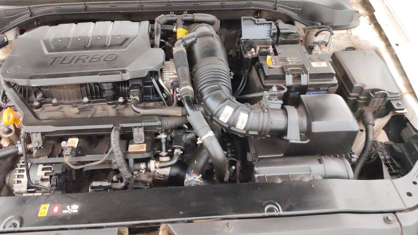 2024 Hyundai Verna SX (O) 1.5 TURBO PETROL DCT, Petrol, Automatic, 55,957 km, Engine View - Left