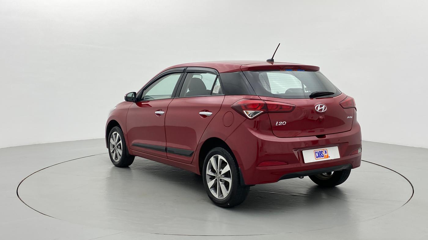 2017 Hyundai Elite i20 ASTA 1.2 (O), Petrol, Manual, 35,995 km, Left Back Diagonal