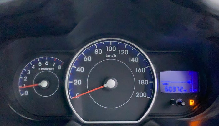 2011 Hyundai i10 MAGNA 1.2, Petrol, Manual, 60,372 km, Odometer Image