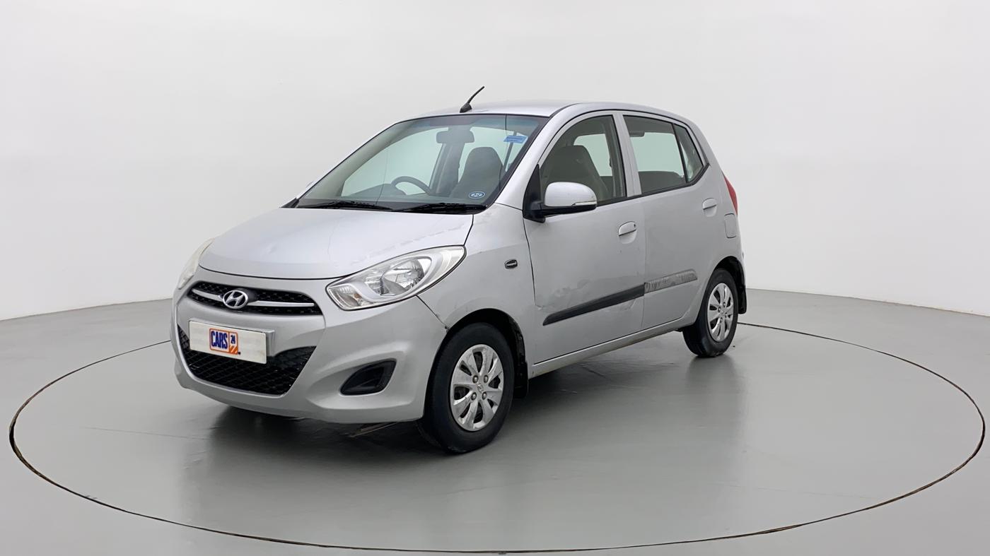 2011 Hyundai i10 MAGNA 1.2, Petrol, Manual, 60,372 km, Left Front Diagonal