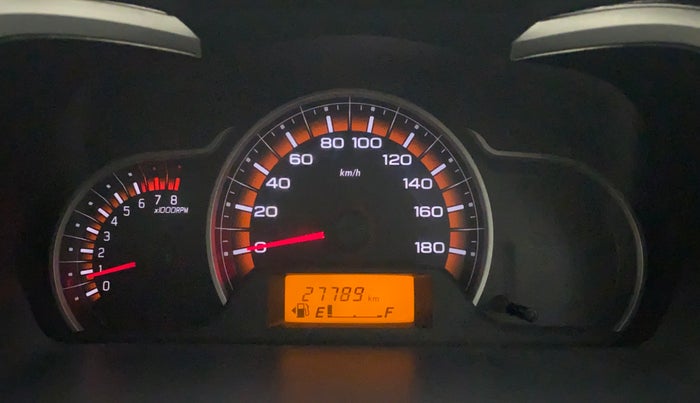 2015 Maruti Alto K10 VXI, Petrol, Manual, 27,789 km, Odometer Image