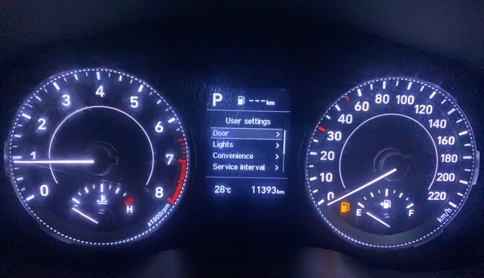 2022 Hyundai VENUE SX PLUS 1.0 TURBO DCT, Petrol, Automatic, 11,386 km, Odometer Image