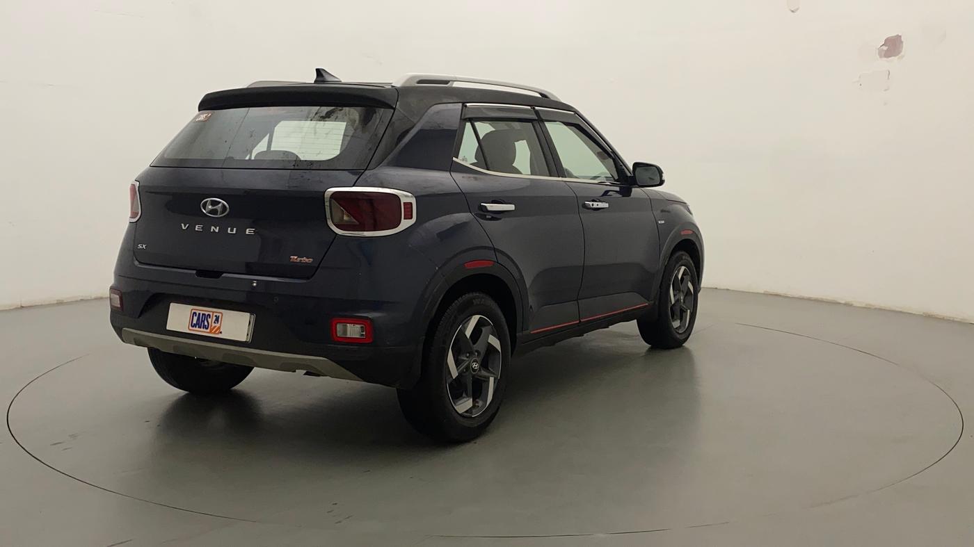 2021 Hyundai VENUE SX PLUS 1.0 TURBO DCT, Petrol, Automatic, 36,818 km, Right Back Diagonal