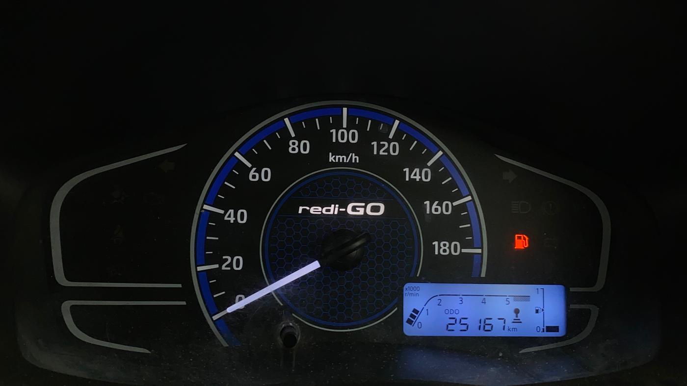 2021 Datsun Redi Go T, Petrol, Manual, 25,136 km, Odometer Image