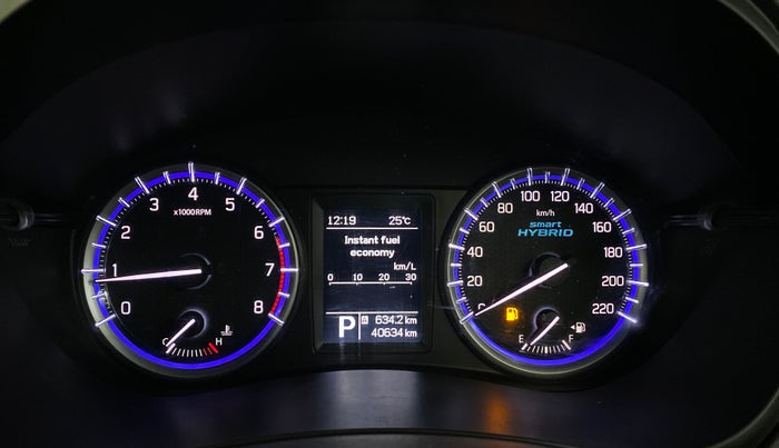 2020 Maruti S Cross ALPHA AT1.5, Petrol, Automatic, 40,622 km, Odometer Image
