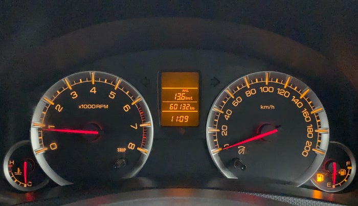 2016 Maruti Swift VXI, Petrol, Manual, 60,333 km, Odometer Image