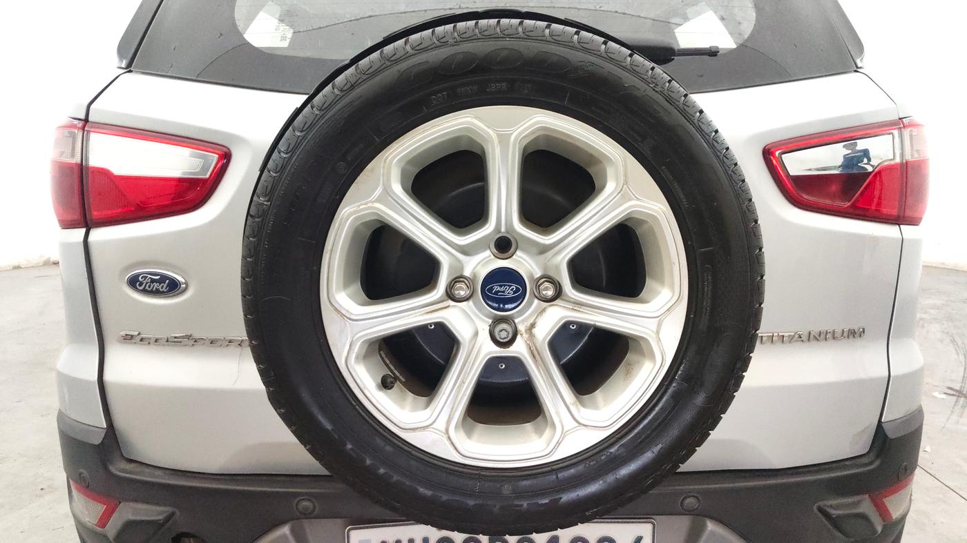 2019 Ford Ecosport TITANIUM + 1.5L PETROL AT, CNG, Automatic, 1,07,110 km, Spare Tyre