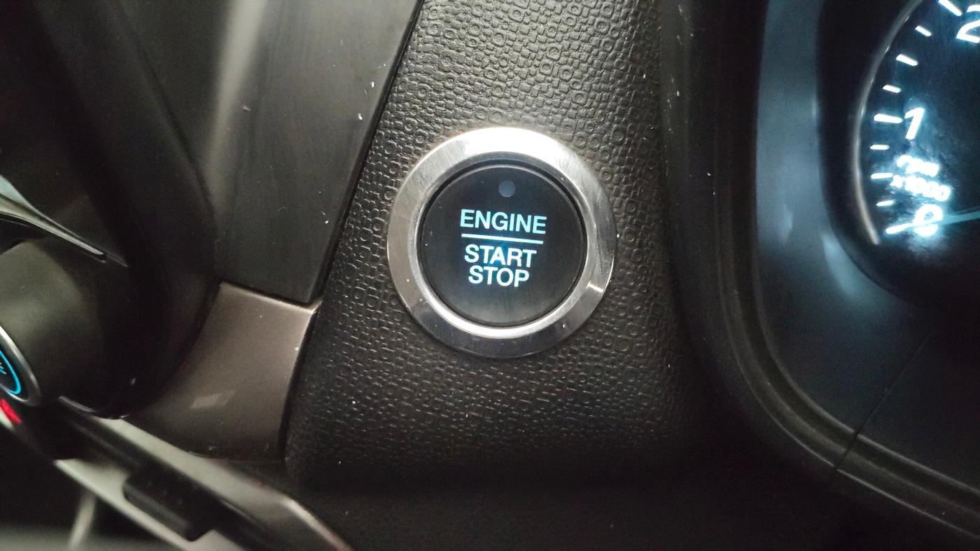 2019 Ford Ecosport TITANIUM + 1.5L PETROL AT, CNG, Automatic, 1,07,110 km, Keyless Start/ Stop Button