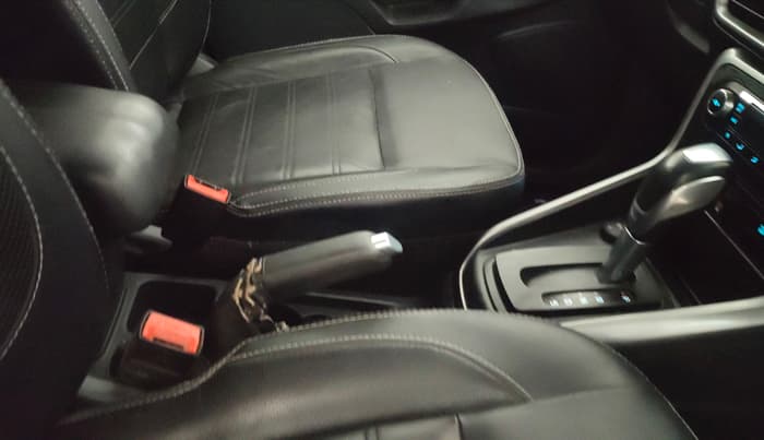 2019 Ford Ecosport TITANIUM + 1.5L PETROL AT, CNG, Automatic, 1,07,076 km, Gear Lever