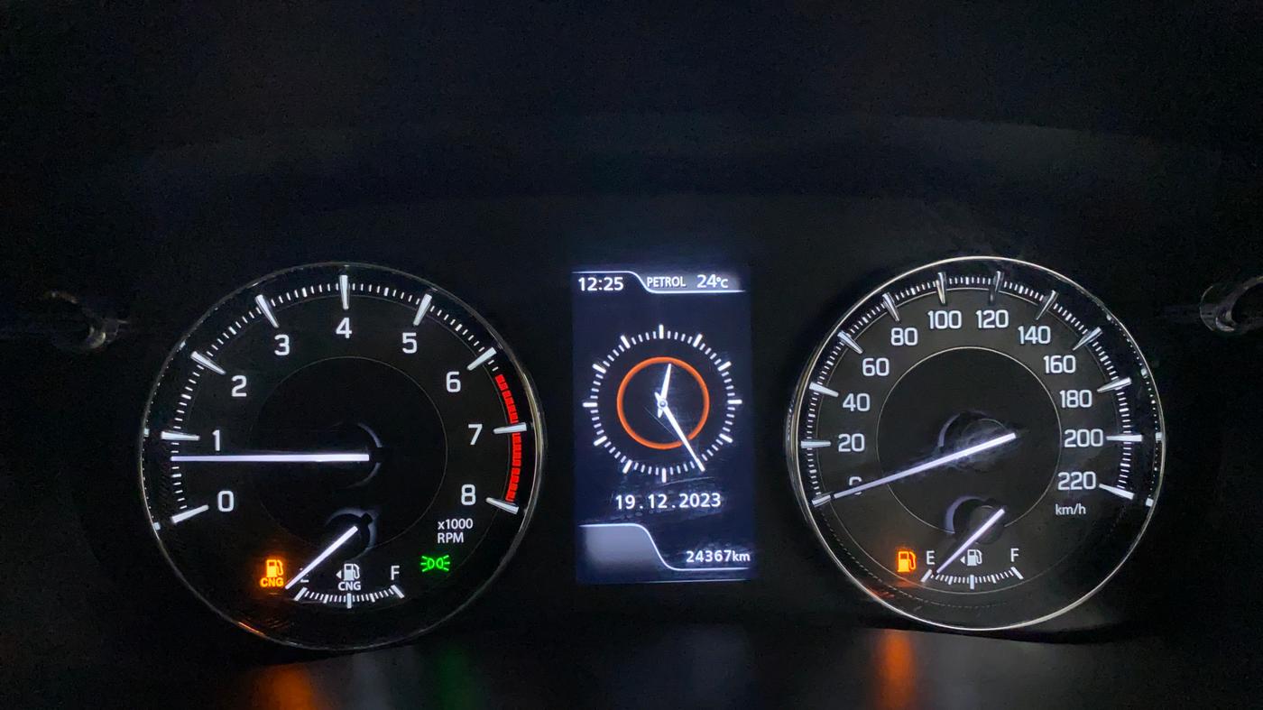 2022 Toyota Glanza G E-CNG, CNG, Manual, 24,367 km, Odometer Image