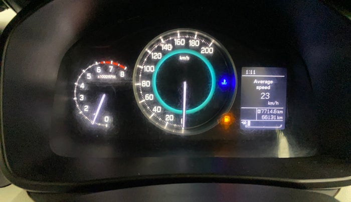 2017 Maruti IGNIS ZETA 1.2 DUAL TONE, Petrol, Manual, 66,130 km, Odometer Image