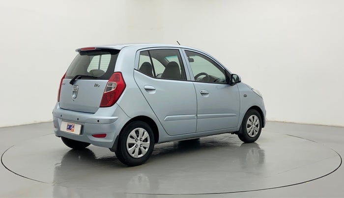2011 Hyundai i10 SPORTZ 1.2 KAPPA2, CNG, Manual, 1,01,913 km, Right Back Diagonal