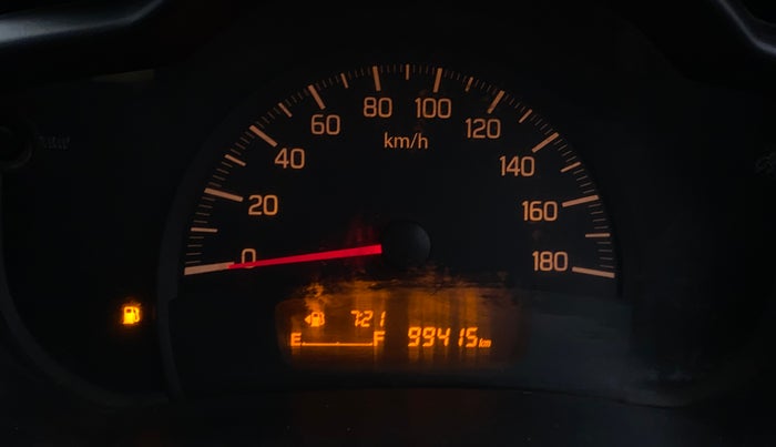 2015 Maruti Celerio VXI, Petrol, Manual, 99,412 km, Odometer Image