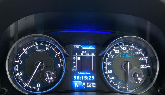 2020 Maruti XL6 ZETA AT SHVS, Petrol, Automatic, 8,520 km, Odometer Image