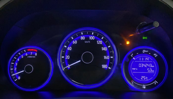 2016 Honda Amaze 1.2L I-VTEC SX, CNG, Manual, 34,243 km, Odometer Image