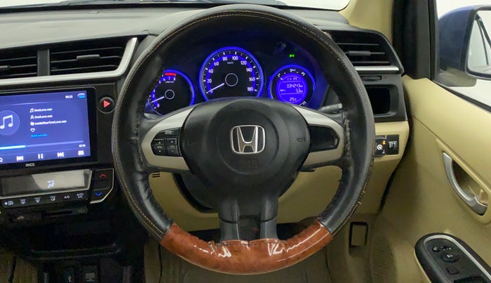 2016 Honda Amaze 1.2L I-VTEC SX, CNG, Manual, 34,243 km, Steering Wheel Close Up