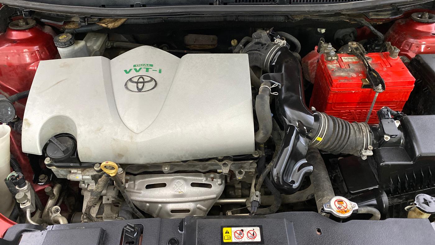 2018 Toyota YARIS G MT, Petrol, Manual, 51,973 km, Engine View