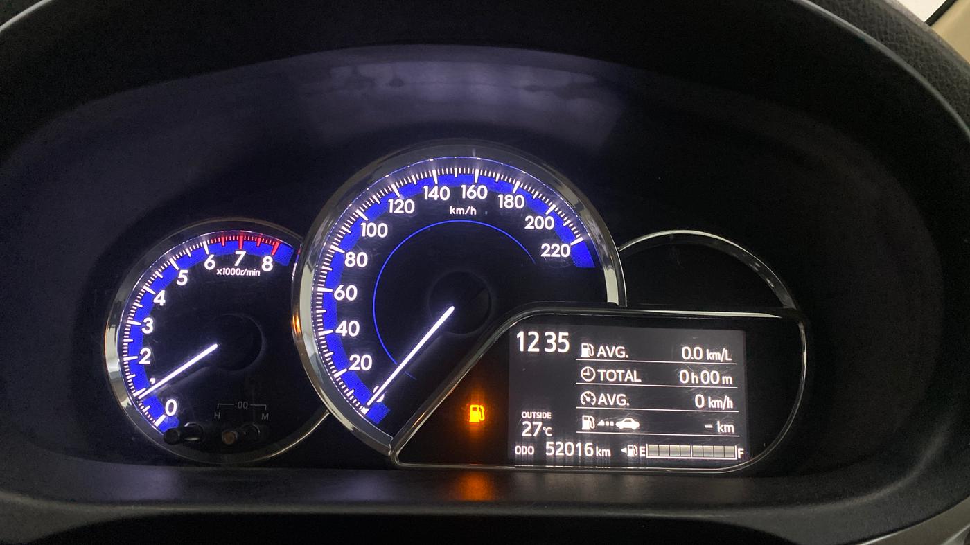2018 Toyota YARIS G MT, Petrol, Manual, 51,973 km, Odometer Image