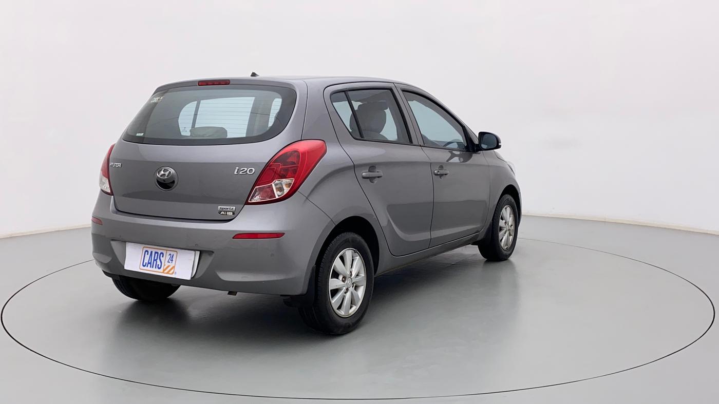2014 Hyundai Elite i20 SPORTZ 1.2, Petrol, Manual, 70,766 km, Right Back Diagonal