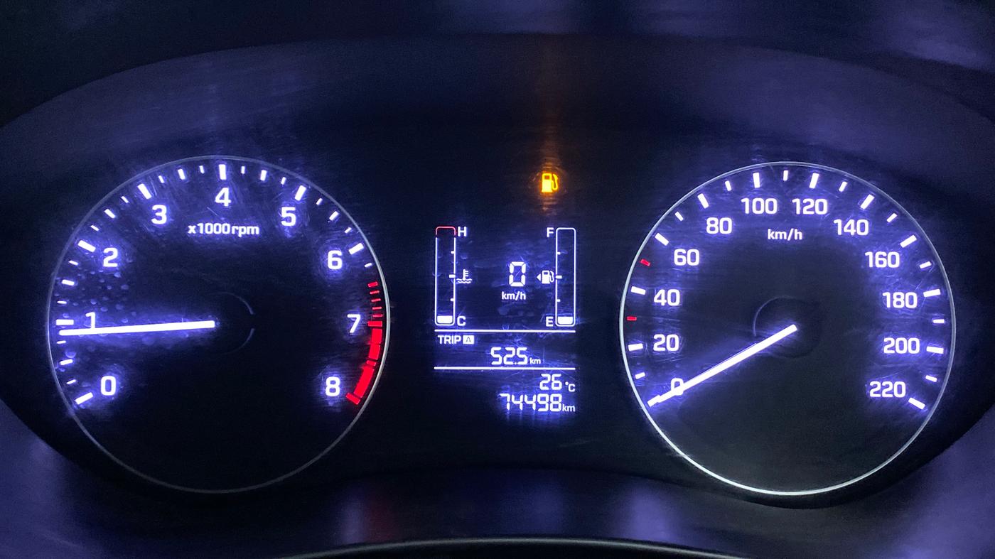 2017 Hyundai Elite i20 MAGNA 1.2, Petrol, Manual, 74,472 km, Odometer Image