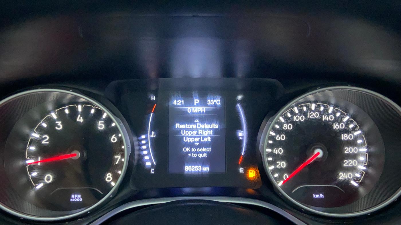 2017 Jeep Compass LIMITED 1.4 PETROL AT, Petrol, Automatic, 87,776 km, Odometer Image