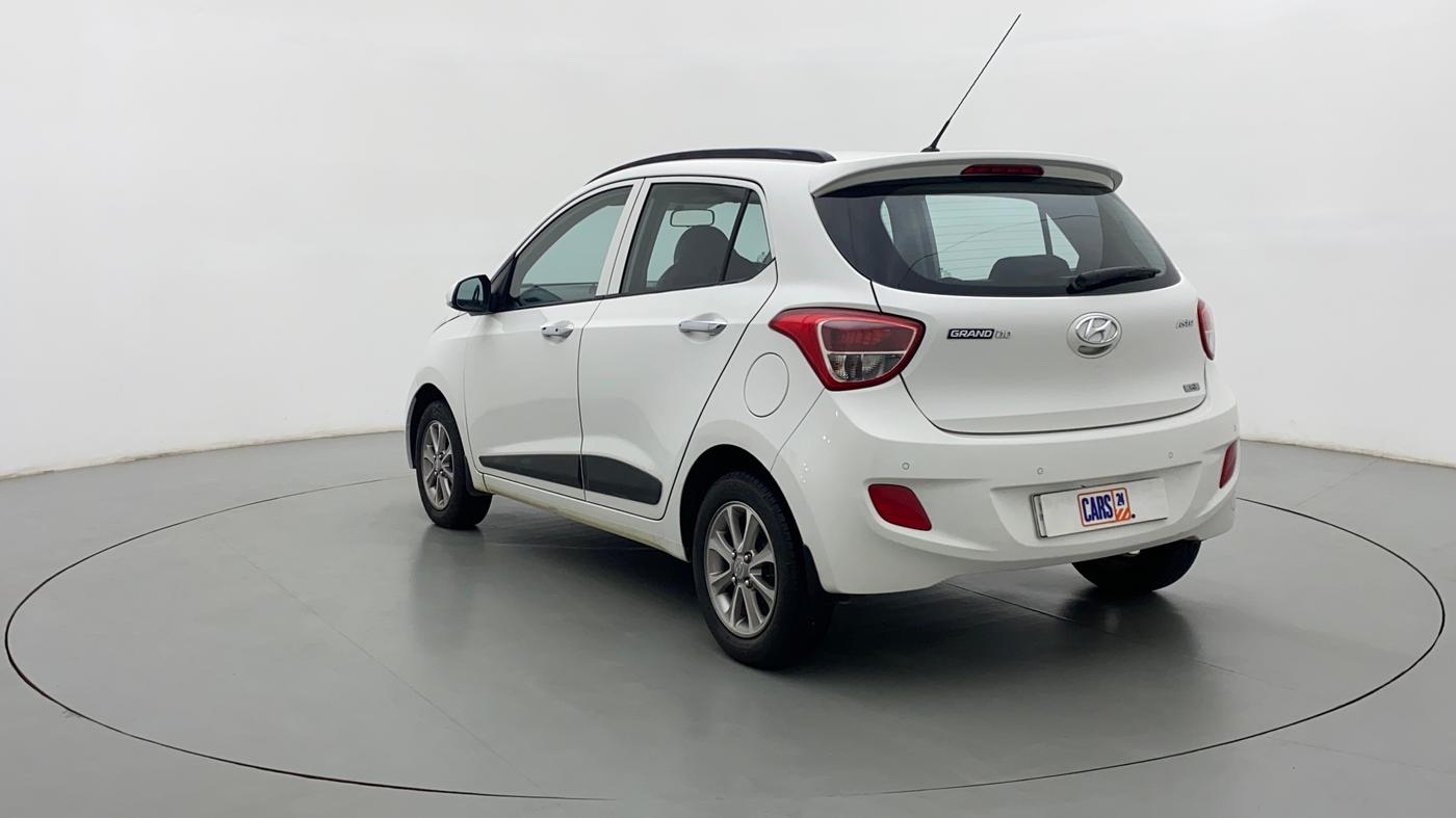 2016 Hyundai Grand i10 ASTA 1.2 KAPPA VTVT OPT, Petrol, Manual, 28,115 km, Left Back Diagonal