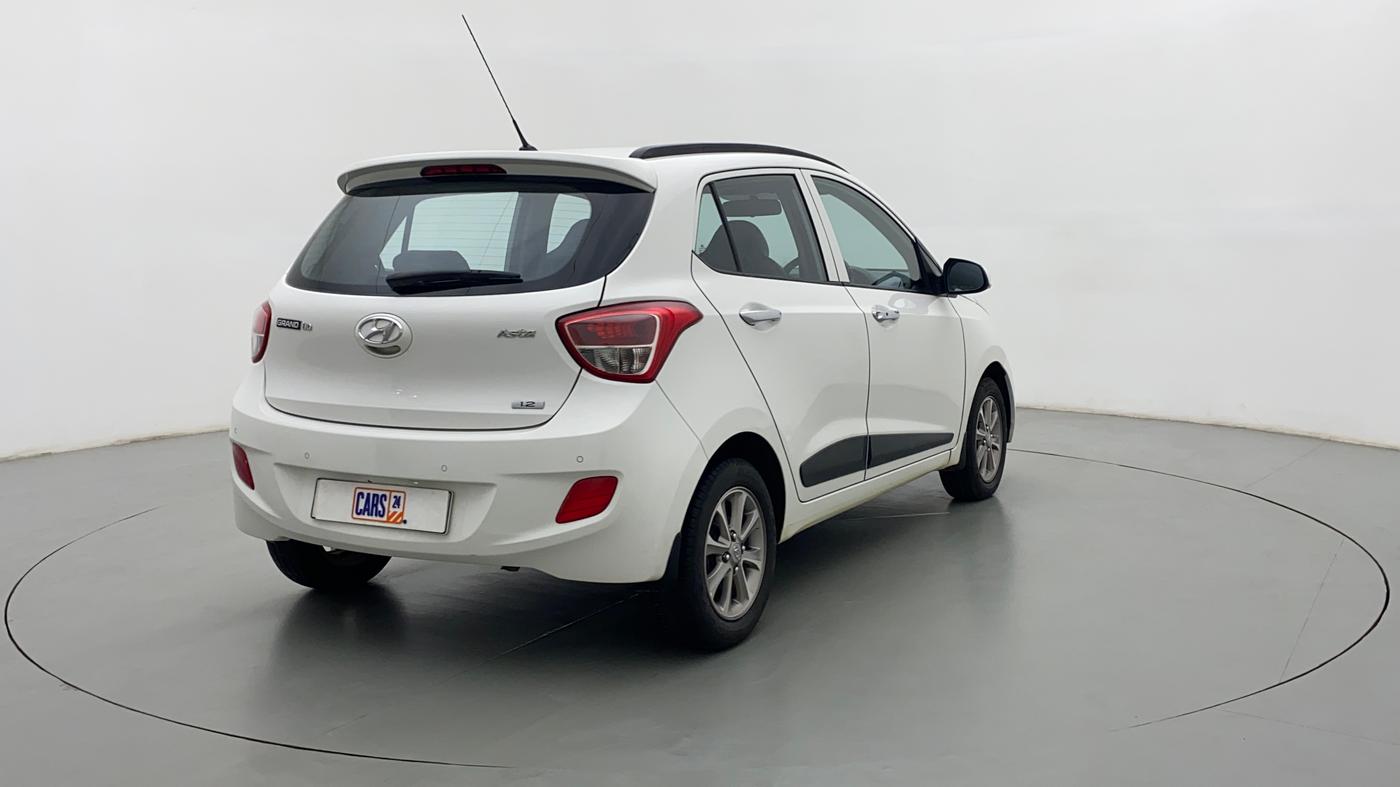 2016 Hyundai Grand i10 ASTA 1.2 KAPPA VTVT OPT, Petrol, Manual, 28,115 km, Right Back Diagonal