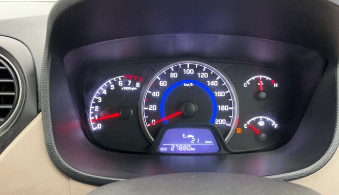 2019 Hyundai Grand i10 SPORTZ 1.2 KAPPA VTVT, Petrol, Manual, 27,834 km, Odometer Image