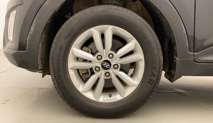 2016 Hyundai Creta SX PLUS 1.6 PETROL, Petrol, Manual, 1,13,503 km, Left Front Wheel