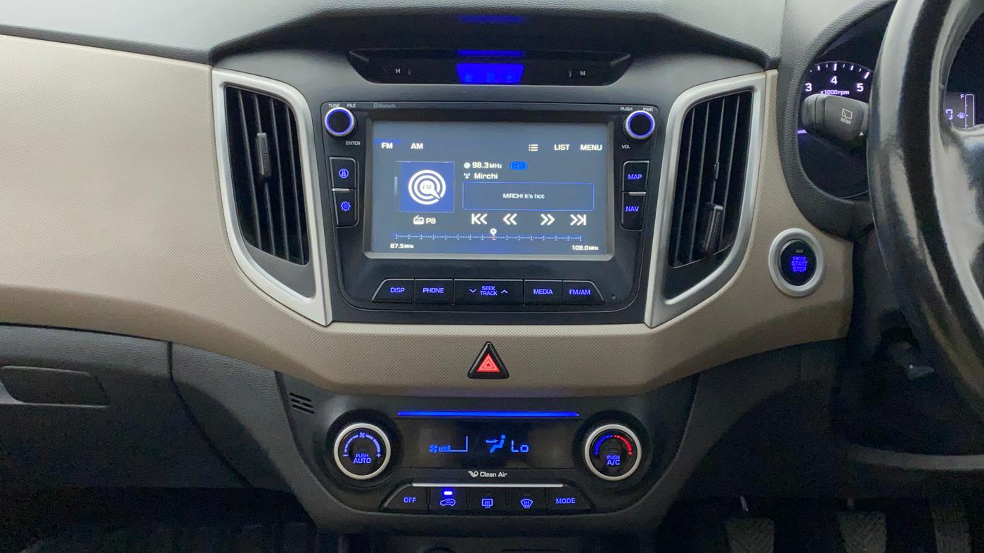 2016 Hyundai Creta SX PLUS 1.6 PETROL, Petrol, Manual, 1,13,503 km, Air Conditioner