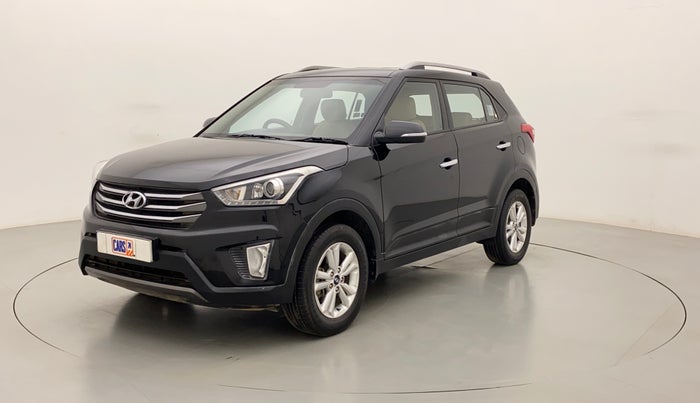 2016 Hyundai Creta SX PLUS 1.6 PETROL, Petrol, Manual, 1,13,503 km, Left Front Diagonal