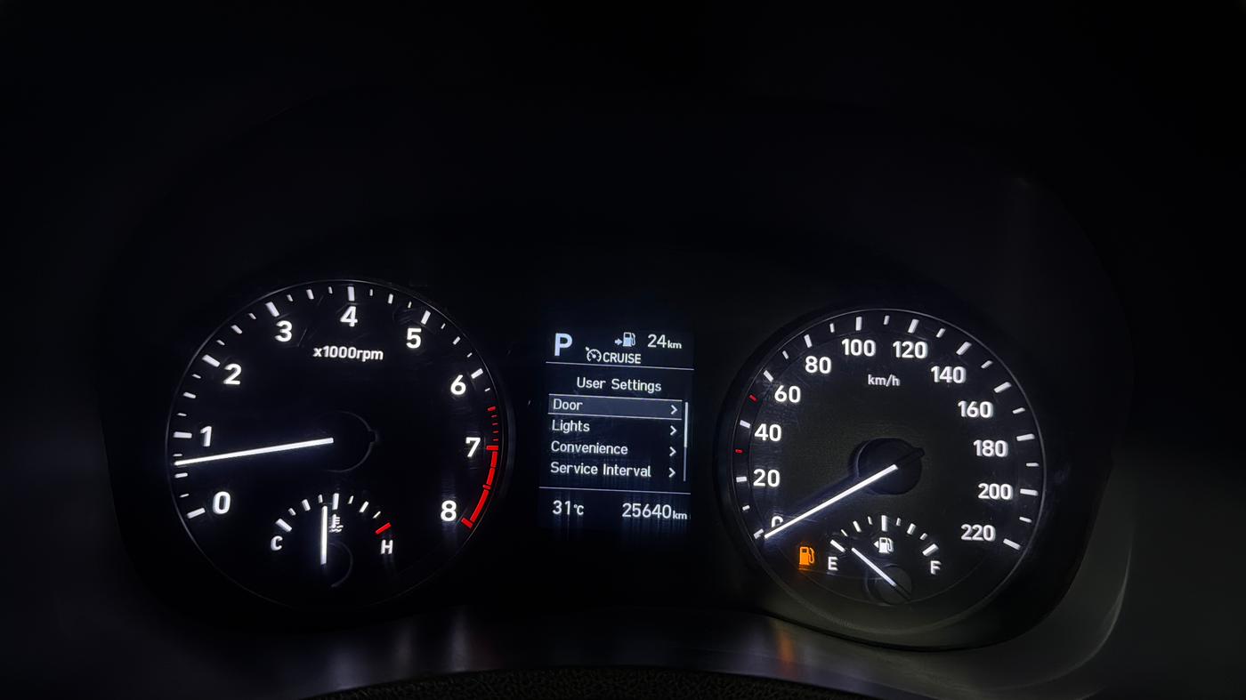 2018 Hyundai Verna 1.6 VTVT SX (O) AT, Petrol, Automatic, 25,621 km, Odometer Image